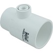Waterway 2" Slip x 2" Spig Tee W/ 3/8 Air Bleed 413-2180 