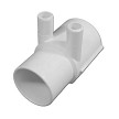 Waterway Manifold 2" Slip x 2" Spigot x (2) 3/4" Slip Barbs 672-4910 