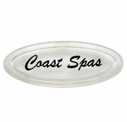 Coast Spa&reg; OEM Fiber Optic Lighting Logo Insert 351-04400