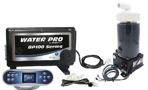 Water Pro BP100 Retro-Fit Spa Control 4.0kW Low-Flow Heater TP700 Panel 50-BP1-700-40-C