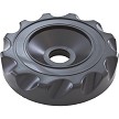 Waterway Diverter Scalloped Valve Cover (Black) 