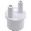 Waterway Manifold 1" Spigot x (2) 3/8" Barbs with 2 Plugs 672-4010 