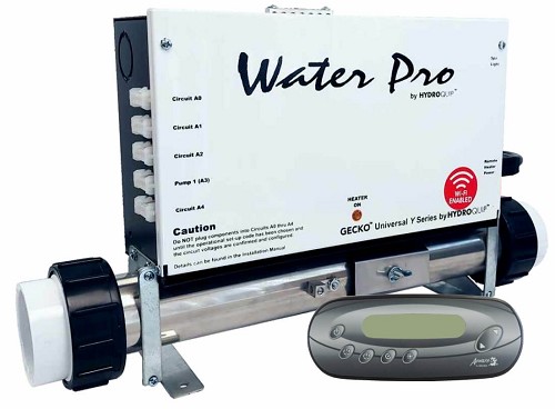 HydroQuip Gecko YE-5 Series Control System with Fixed Heater and K450 Topside CS6P50Y-U-4
