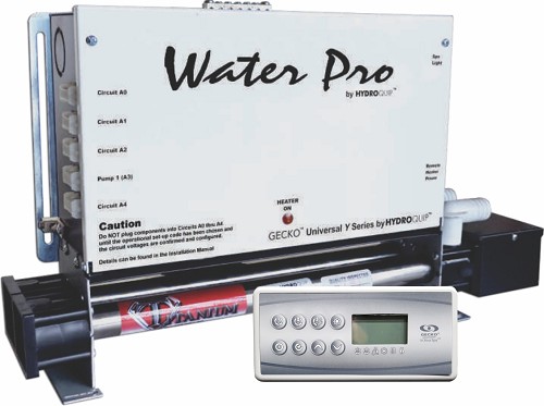 Hydro Quip Lo-Flo Circulation Electronic Bundled Control System CS6P52Y-US-8