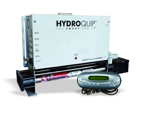 HydroQuip 3-Wire 5.5KW Spa Control System Bundle CS6P52Y-S-3W-4