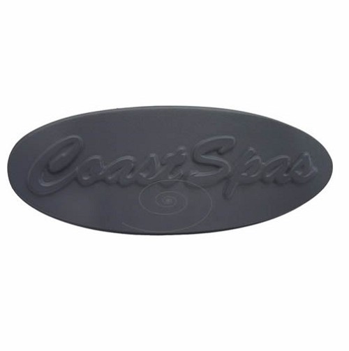 Coast Spa  OEM Gray Logo Insert S-01-1396
