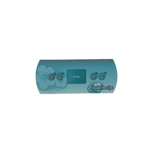 4 Button Dynasty K-362 Keypad Overlay 15739