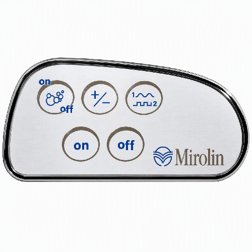 CG Air TMS 5-Button Mirolin Keypad MI-TMS5-KM10-CP